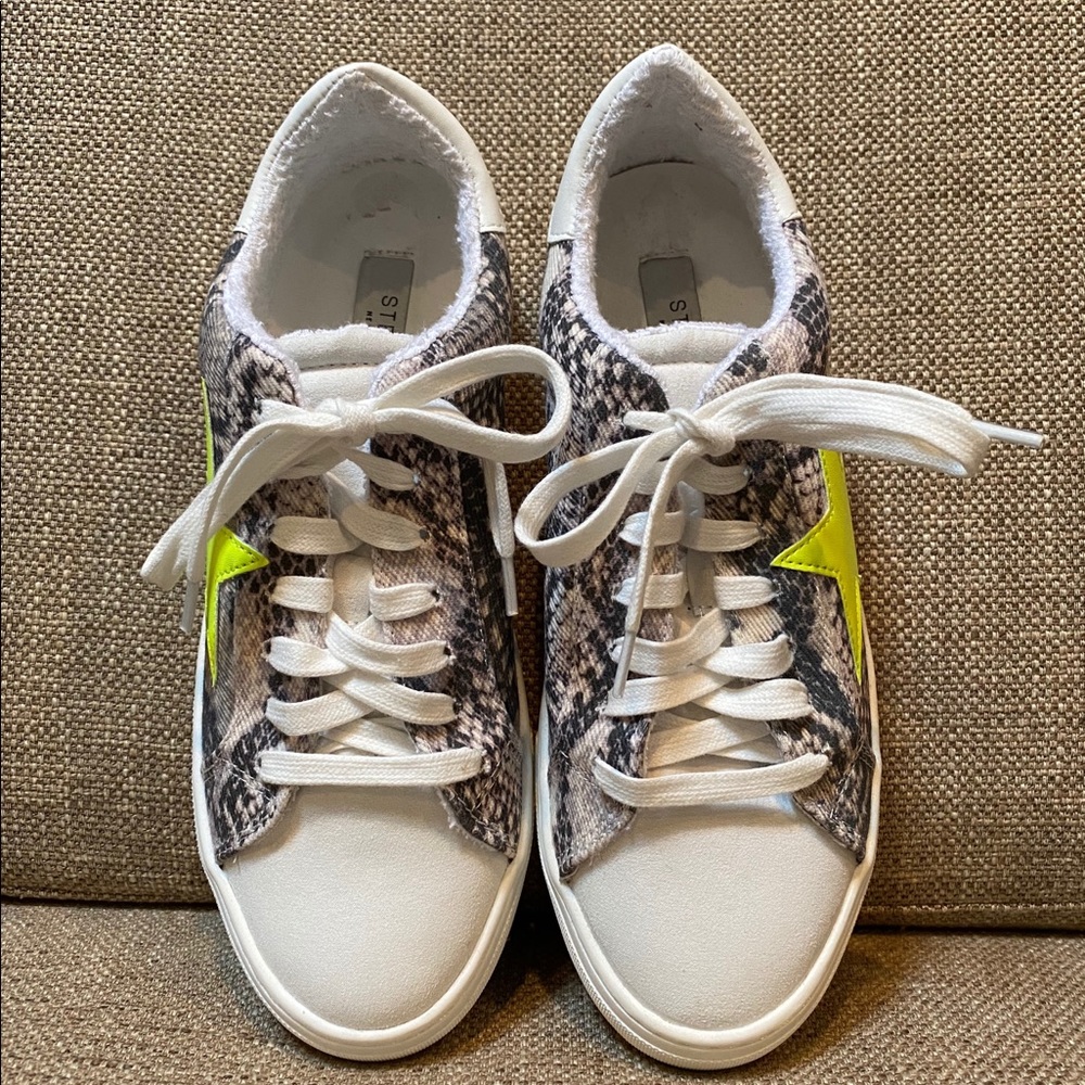 Steve Madden sneakers. Worn once.